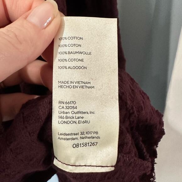 Free People Juicy Long Sleeve Tunic Top Size L - Picture 9 of 10